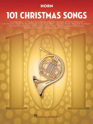 101 Christmas Songs French Horn Book cover